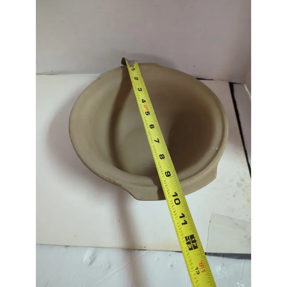 Pampered Chef Stoneware Baking Bowl Family Heritage 10
